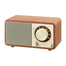 Sangean WR-7 Walnut (Genuine Mini) - Ραδιόφωνο Bluetooth με ξύλινη καμπίνα