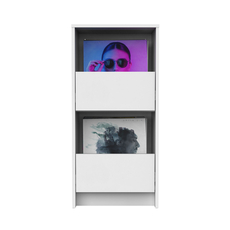 Glorious Vinyl Vault Έπιπλο Αποθήκευσης Βινυλίων - Λευκό