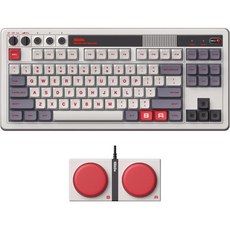 8Bitdo Retro Ασύρματο Μηχανικό Πληκτρολόγιο N Edition (RET00378) TKL, Bluetooth / 2.4G / USB-C for Windows PC &amp;Android