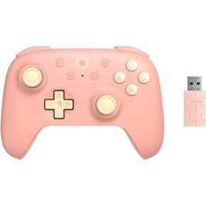 8BitDo Ultimate 2C Wireless BΤ and 2.4Ghz Pad Peach (RET00472) χειριστήριο συμβατό με PC &amp; Android με 1000 Hz Polling Rate