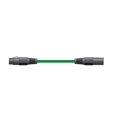 XF-XM600GN Καλώδιο Μικροφώνου XLR Female - XLR Male 6m Πράσινο (Τεμάχιο)
