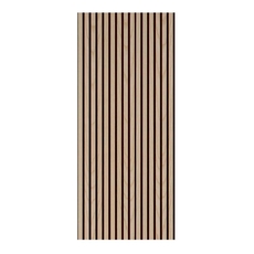 Audiodesigner Designupp Ξύλινα Ακουστικά Πάνελ Δεσποτάκι 240 x 120 x 2,2 cm / 2,88 τ.μ. Ash (Σετ 2 Τεμαχίων)