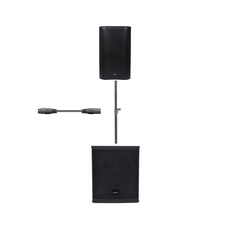 Citronic CB810A Πακέτο Ενεργών Ηχείων 8'' με Ξύλινη MDF Καμπίνα και Subwoofer 10'' (Σετ)