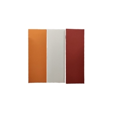 Audiodesigner Decho Baffle Ηχοαπορροφητικά Πάνελ Οροφής 40 x 120 x 4cm / 1,44 τ.μ. Red-Beige-Orange (Σετ 3 Τεμαχίων)