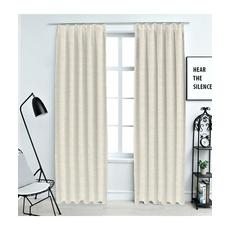 Audiodesigner AD2 Κουρτίνα Dim Out Μερικής Συσκότισης Μπεζ Κρεμ 2.80μ (με το μέτρο)