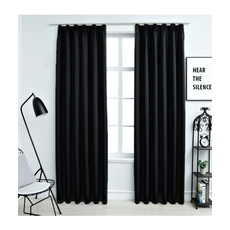 Audiodesigner AD28 Κουρτίνα Black Out Πλήρης Συσκότισης Μαύρη 2.80μ (με το μέτρο)