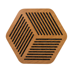 ALPHAcoustic Acoucell Hexa Wood - Qube (6 Τεμάχια)