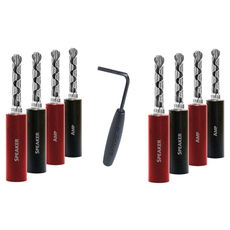 Audioquest SureGrip-100 BFA-Bananas silver plated - 8 τεμαχια (706585446)