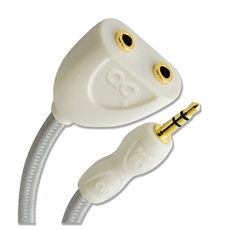 Audioquest FLX-Mini Splitter 3.5mm Mini Male Stereo > (2) 3.5mm Female Stereo (706585529) 