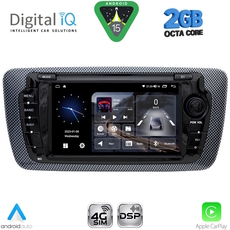 DIGITAL IQ BLF 346_CPA (7" DECK) MULTIMEDIA SYSTEM for SEAT IBIZA mod. 2008-2015