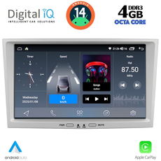 DIGITAL IQ BLG 418SL_CPA (8" DECK) MULTIMEDIA SYSTEM for OPEL ALL mod. 2004-2014 (SILVER)