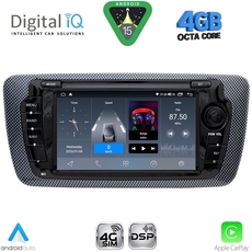 DIGITAL IQ BLG 446_CPA (7" DECK) MULTIMEDIA SYSTEM for SEAT IBIZA mod. 2008-2015