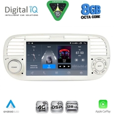 DIGITAL IQ BLM 765BG_CPA (7" DECK) MULTIMEDIA OEM for FIAT 500 mod. 2007-2015 (BEIGE)
