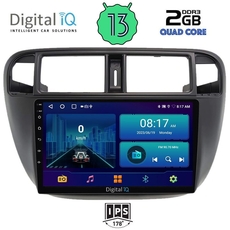 DIGITAL IQ BXB 1186_GPS A/C (9inc) MULTIMEDIA TABLET for HONDA CIVIC mod. 1995-2001