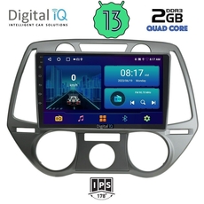 DIGITAL IQ BXB 1228_GPS A/C (9inc) MULTIMEDIA TABLET for HYUNDAI i20 mod. 2008-2012