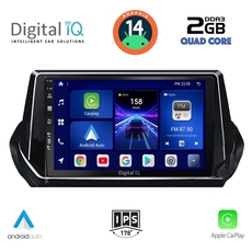 DIGITAL IQ BXC 3509_CPAA (9inc) MULTIMEDIA TABLET for PEUGEOT 208 – 2008 mod. 2021&gt;