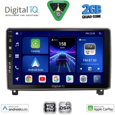 DIGITAL IQ BXC 3517_CPAA (9inc) MULTIMEDIA TABLET for PEUGEOT 407 mod. 2004-2011