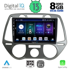 DIGITAL IQ BXD 8228_CPA A/C (9inc) MULTIMEDIA TABLET for HYUNDAI i20 mod. 2008-2012