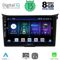DIGITAL IQ BXD 8232_CPA (9inc) MULTIMEDIA TABLET for HYUNDAI i30  mod. 2012-2017