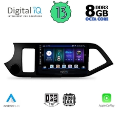 DIGITAL IQ BXD 8308_CPA (9inc) MULTIMEDIA TABLET for KIA PICANTO mod. 2011-2017