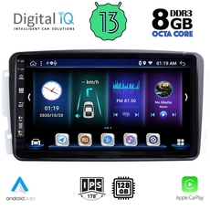 DIGITAL IQ BXD 8401_CPA (9inc) MULTIMEDIA TABLET for MERCEDES CLK (W209) mod. 2000-2004