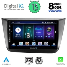 DIGITAL IQ BXD 8570_CPA (9inc) MULTIMEDIA TABLET for SEAT ALTEA mod. 2004-2015