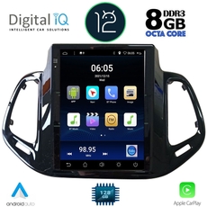 DIGITAL IQ BXD 8878_CPA TESLA STYLE for JEEP COMPASS mod. 2017-2020