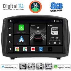DIGITAL IQ BXF 11154B_CPAA (9inc) MULTIMEDIA TABLET for FORD FIESTA mod. 2008-2017