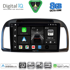 DIGITAL IQ BXF 11457BL_CPAA (9inc) MULTIMEDIA TABLET for NISSAN MICRA K12 mod. 2002-2010 (BLACK)