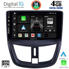 DIGITAL IQ BXF 6507_CPAA (9inc) MULTIMEDIA TABLET for PEUGEOT 207 mod. 2007&gt;