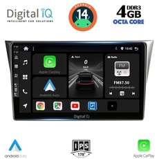 DIGITAL IQ BXF 6659_CPAA (9inc) MULTIMEDIA TABLET for SUBARU IMPREZA mod. 2002-2008