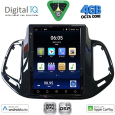 DIGITAL IQ BXF 6878_CPAA TESLA STYLE for JEEP COMPASS mod. 2017-2021
