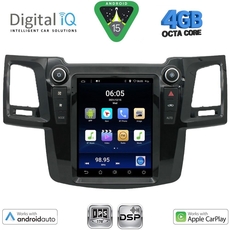 DIGITAL IQ BXF 6965_CPAA TESLA STYLE for TOYOTA HILUX mod. 2005-2015