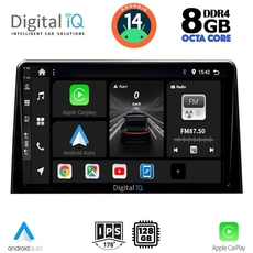 DIGITAL IQ BXF 7082_CPAA (10inc) MULTIMEDIA TABLET for CITROEN BERLINGO – OPEL COMBO – PEUGEOT PARTNER – TOYOTA PROACE mod. 2018&gt; - FIAT DOBLO mod. 2022&gt;