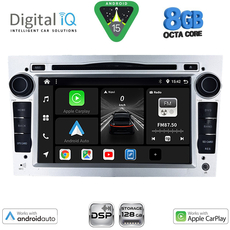 DIGITAL IQ BXF 719SL_CPAA (7" DVD) MULTIMEDIA SYSTEM for OPEL ALL mod. 2004-2012 (SILVER)