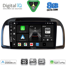 DIGITAL IQ BXF 7457BL_CPAA (9inc) MULTIMEDIA TABLET for NISSAN MICRA K12 mod. 2002-2010 (BLACK)