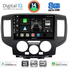 DIGITAL IQ BXF 7458BL_CPAA (9inc) MULTIMEDIA TABLET for NISSAN NV 200 mod. 2009> (BLACK)
