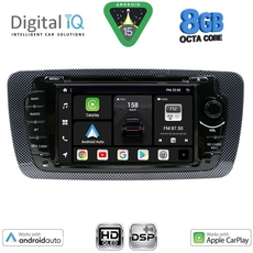 DIGITAL IQ BXF 746_CPAA (7" DVD) MULTIMEDIA SYSTEM for SEAT IBIZA mod. 2008-2015