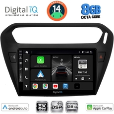 DIGITAL IQ BXF 7511BL_CPAA (9inc) MULTIMEDIA TABLET for CITROEN ELYSEE – PEUGEOT 301 mod. 2013> (BLACK)