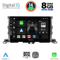 DIGITAL IQ BXF 7700_CPAA (10inc) MULTIMEDIA TABLET for TOYOTA HIGHLANDER mod. 2014-2019