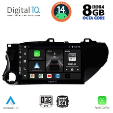 DIGITAL IQ BXF 7721_CPAA (10inc) MULTIMEDIA TABLET for TOYOTA HILUX mod. 2017&gt;