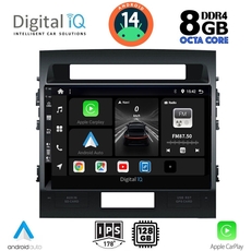 DIGITAL IQ BXF 7724_CPAA (10inc) MULTIMEDIA TABLET for TOYOTA LANDCRUISER mod. 2008-2015