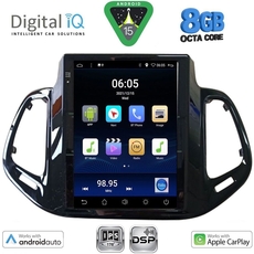DIGITAL IQ BXF 7878_CPAA TESLA STYLE for JEEP COMPASS mod. 2017-2021