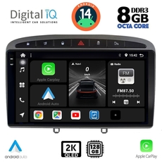 DIGITAL IQ BXF 11513_CPAA (9inc) MULTIMEDIA TABLET for PEUGEOT 308 mod.2007-2012 - RCZ mod.2009-2015