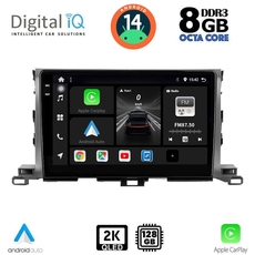 DIGITAL IQ BXF 8700_CPAA (10inc) MULTIMEDIA TABLET for TOYOTA HIGHLANDER mod. 2014-2019