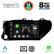 DIGITAL IQ BXF 8721_CPAA (10inc) MULTIMEDIA TABLET for TOYOTA HILUX mod. 2017&gt;