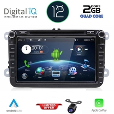 DIGITAL IQ BXH 179_CPA (8''' DVD) MULTIMEDIA SYSTEM for VW - SKODA - SEAT mod. 2004-2014