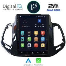 DIGITAL IQ BXH 3878_CPA TESLA STYLE for JEEP COMPASS mod. 2017-2020