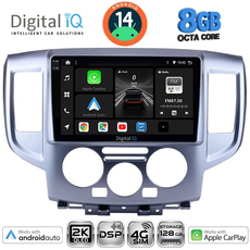 DIGITAL IQ BXF 11458SL_CPAA (9inc) MULTIMEDIA TABLET for NISSAN NV 200 mod. 2009> (SILVER)