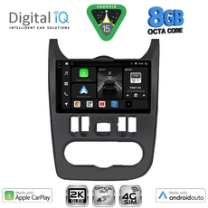 DIGITAL IQ BXK 20101BL_CPAA (9inc) MULTIMEDIA TABLET for DACIA DUSTER – LOGAN – SANDERO mod. 2006-2012 (BLACK)
